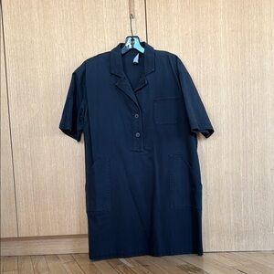Hatch Black Short Sleeve Dress